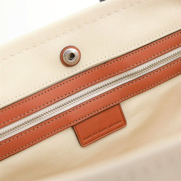 NWT Marc by Marc Jacobs St. Tropez Canvas Beach Tote - Picture 10 of 12